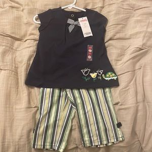 Gymboree 12-18 months top and pants